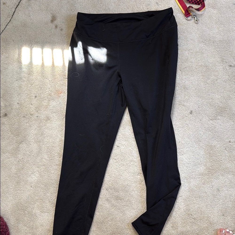 Black High-Waisted Leggings